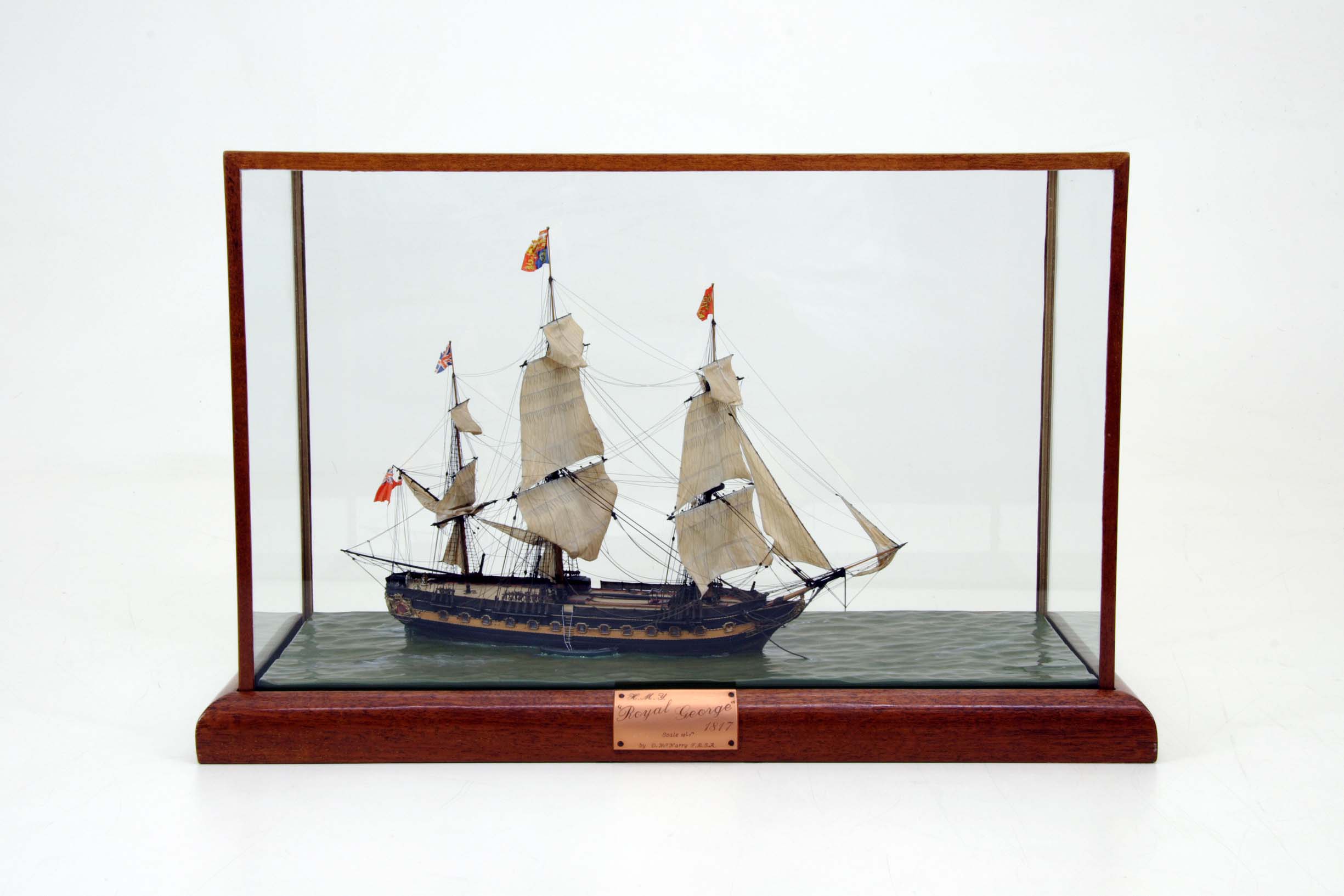 Ship Models, Custom Models, Restoration, Appraisals, Custom Display Units Royal